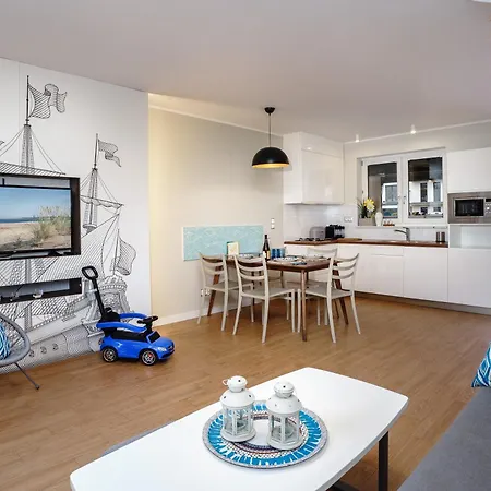 דירה Apartamenty, I Ze Sniadaniem Kajan Jastrzębia Góra
