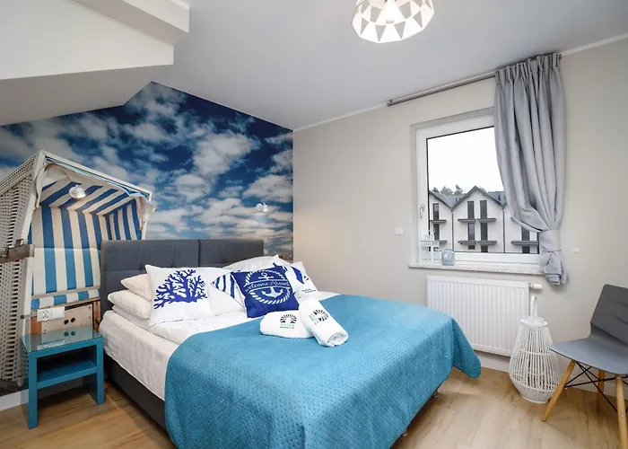 Lägenhet Apartamenty, I Ze Sniadaniem Kajan Jastrzębia Góra