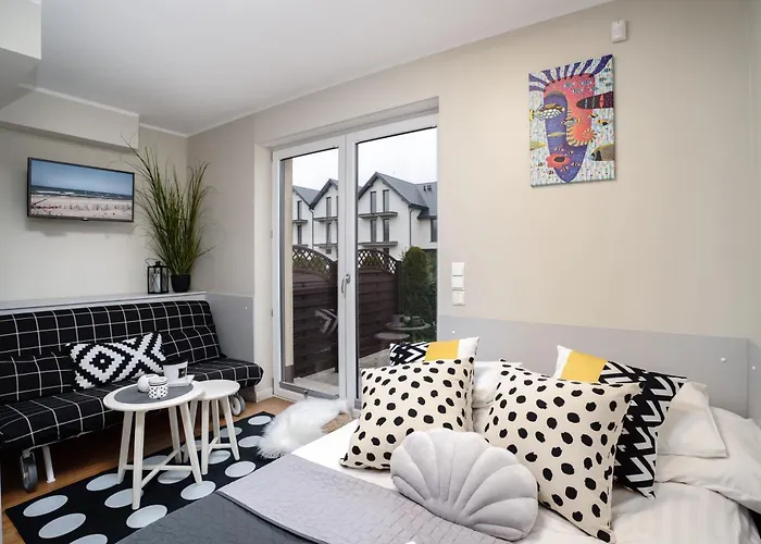 Lägenhet Apartamenty, I Ze Sniadaniem Kajan Jastrzębia Góra