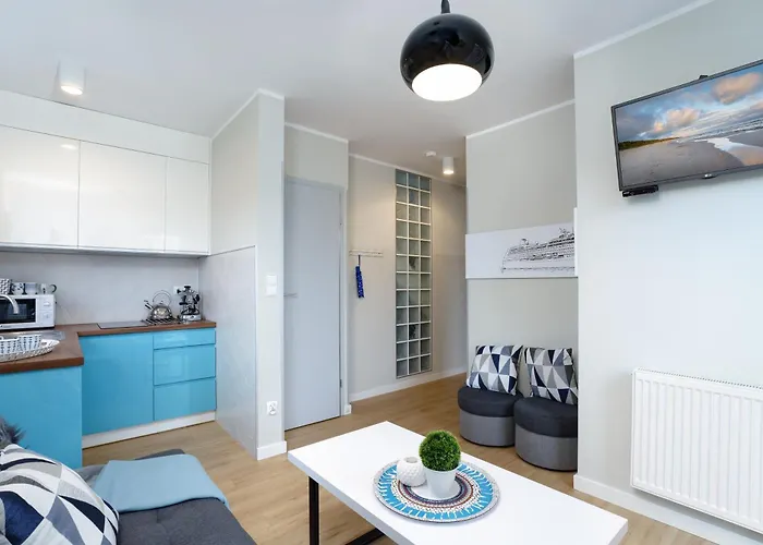 Lägenhet Apartamenty, I Ze Sniadaniem Kajan Jastrzębia Góra