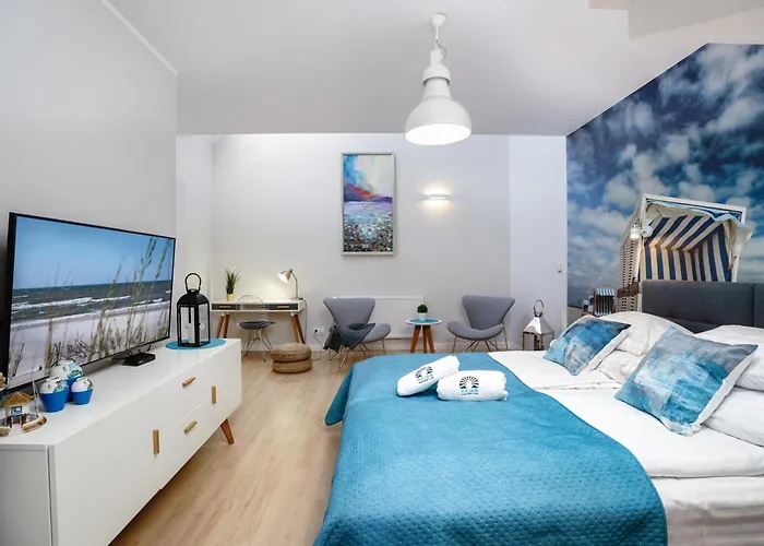 Lägenhet Apartamenty, I Ze Sniadaniem Kajan Jastrzębia Góra